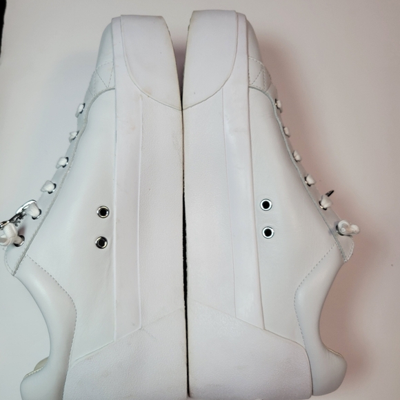 Ash Women's White Zipper Sneakers - Picture 5 of 6